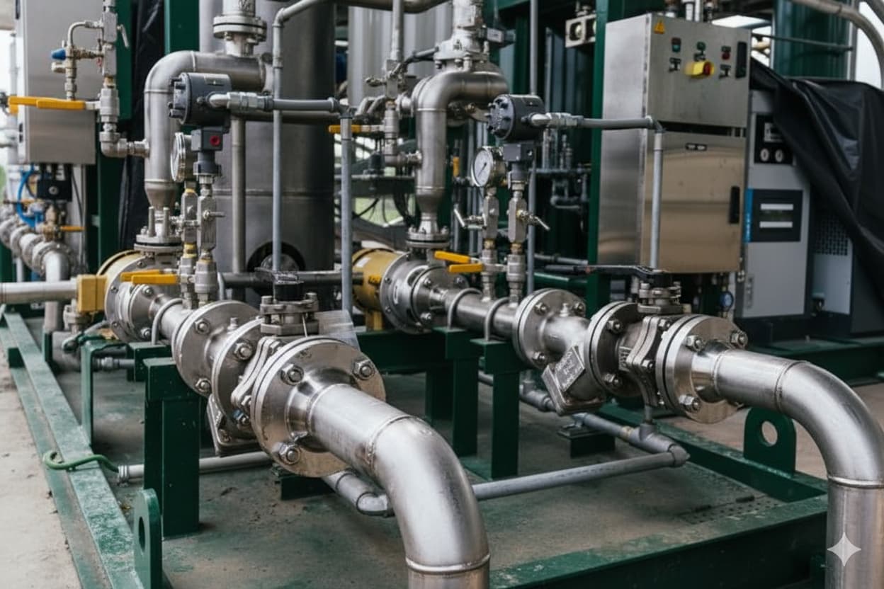 Ilustrasi rekayasa dan analisis jaringan perpipaan